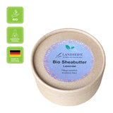 Sheabutter Lavendel - die natürliche Hautpflege mit Lavendelduft, Landseife Naturbalsam, 100% Bio, handgefertigt & vegan, 80 g - luterne.shop