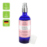 Byzantisches Bio-Rosenwasser, Apomanum, besonders hautpflegend durch naturreines Bio-Rosenblütenhydrolat, 100 ml, Gesichtspflege, Hautpflege - luterne.shop