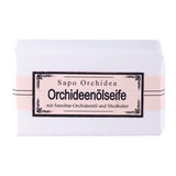 Orchideenöl-Seife, Apomanum, 100% natürlich, mit naturreinen ätherischen Pflanzenölen, 100 g, Körperpflege - luterne.shop