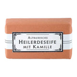 Heilerdeseife mit Kamille, Apomanum, 100% natürlich, mit naturreinen ätherischen Pflanzenölen, 100 g, Körperpflege - luterne.shop