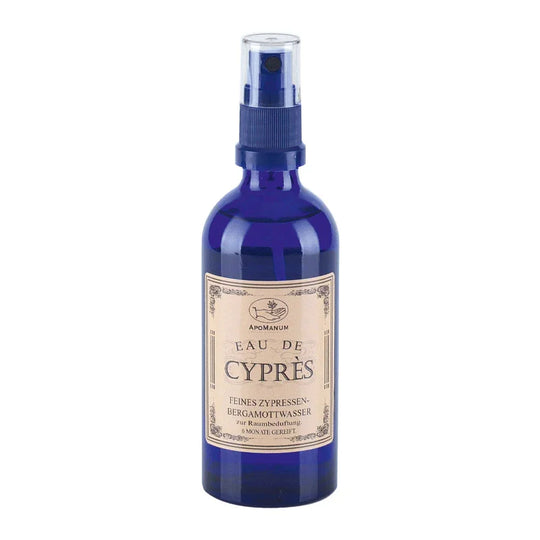 Raumduft Eau de Cyprès, Apomanum, wundervoll wie ein Waldspaziergang, 100 ml