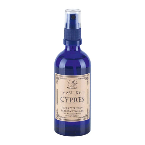 Eau de Cyprès, Apomanum, Raumduft, Raumspray, wundervoll wie ein Waldspaziergang, 100 ml - luterne.shop
