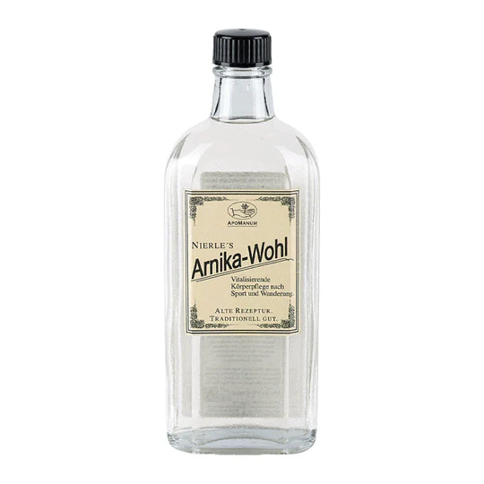 Arnika-Wohl, Apomanum, mit wertvollen natürlichen Inhaltsstoffen zur vitalisierenden Körperpflege, 250 ml