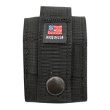 ZIPPO, Black Crackle Black Pouch Geschenkset, ZIPPO-Feuerzeug inkl. Feuerzeugbeutel - luterne.shop