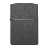 ZIPPO, Black Crackle Black Pouch Geschenkset, ZIPPO-Feuerzeug inkl. Feuerzeugbeutel - luterne.shop