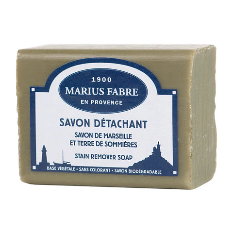 Marseiller Fleckentfernerseife mit "Terre de Sommieres", Marius Fabre, Lavoir, 100% Bio, 150 g, für Haushalt & Reinigung, LSDT150 - luterne.shop