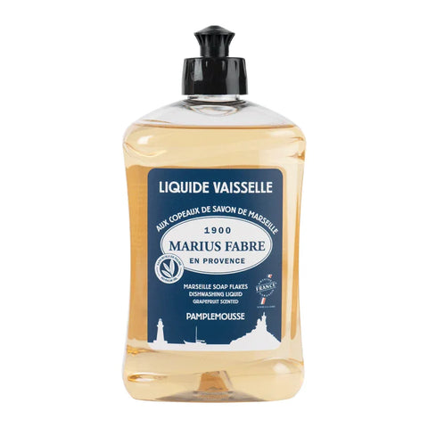 Geschirrspülmittel aus Marseiller Seifenflocken, Marius Fabre, Lavoir, 100% Bio, ohne Palmöl, 500 ml, für Haushalt & Reinigung, LLVCOP500SP - luterne.shop