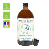 Marseiller Flüssigseife, mit ätherischen Ölen aus Thymian & Dill, Marius Fabre, Nachfüller, 1 l, Körperpflege, NSL1LTA - luterne.shop