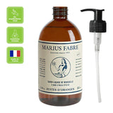 Marseiller Flüssigseife, mit ätherischen Ölen aus Orangenschalen, Marius Fabre, 500 ml, Körperpflege, NLIQZO - luterne.shop