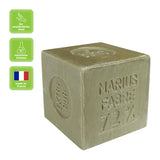 Marseiller Seife mit Olivenöl, Marius Fabre, 100% Bio, pflegend & mild, für alle Hauttypen, Würfelform, 400 g, Körperpflege, N400V - luterne.shop