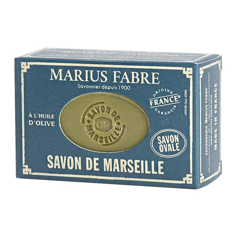 Marseiller Seife mit Olivenöl, Marius Fabre, 100% Bio, pflegend & mild, für alle Hauttypen, ovale Form, 150 g, Körperpflege, N150V - luterne.shop