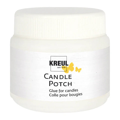 KREUL Candle Potch, Zum Kleben und Lackieren auf Kerzen, 169 g / 150 ml - luterne.shop