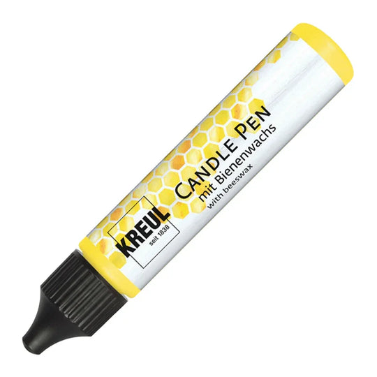 KREUL Candle Pen, Gelb, Kerzenstift, 29 ml