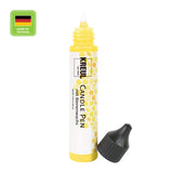 KREUL Candle Pen, Gelb, Kerzenstift mit feiner Malspitze, mit Bienenwachs, zum Bemalen & Verzieren von Kerzen - luterne.shop
