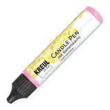 KREUL Candle Pen, Rosa, Kerzenstift mit feiner Malspitze, mit Bienenwachs, zum Bemalen & Verzieren von Kerzen - luterne.shop