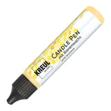 KREUL Candle Pen, Gold, Kerzenstift mit feiner Malspitze, mit Bienenwachs, zum Bemalen & Verzieren von Kerzen - luterne.shop