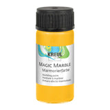KREUL Magic Marble Marmorierfarbe, Sonnengelb, 20 ml-Glas - luterne.shop