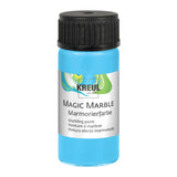 KREUL Magic Marble Marmorierfarbe, Hellblau, 20 ml-Glas - luterne.shop