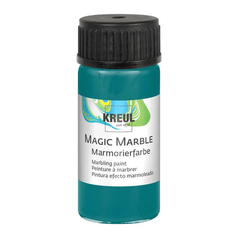 KREUL Magic Marble Marmorierfarbe, Türkis, 20 ml-Glas - luterne.shop