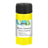 KREUL Magic Marble Marmorierfarbe, Neongelb, 20 ml-Glas - luterne.shop