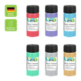 KREUL Magic Marble Marmorierfarben-Set, Metallic, 6 Farben je 20 ml - luterne.shop