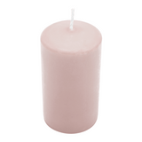 Stumpenkerze Rosé, 100/58 mm, Wiedemann, Brenndauer 42h