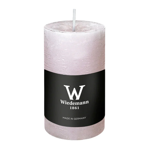 Marble Rustik Kerze Rosé, 90/58 mm, Wiedemann, 30h