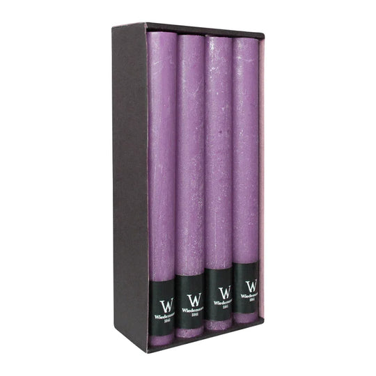 Marble Rustik Stabkerzen Mauve, Wiedemann, 280/35 mm, Brenndauer 30h, 8 St.