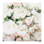 Cocktailservietten „Romantic Roses“, 25x25 cm, 3-lagig, Home Fashion®, 20 Stück