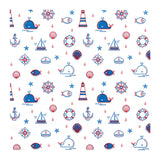 Lunchservietten „Nautical Pattern“, 33x33 cm, 3-lagig, Home Fashion®, 20 Stück - luterne.shop