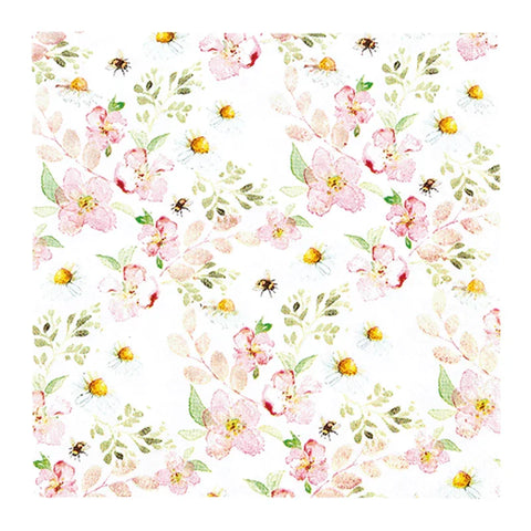 Lunchservietten „Spring Breeze“, 33x33 cm, 3-lagig, Home Fashion®, 20 Stück - luterne.shop