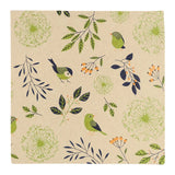 Recyclingservietten „Birds and Twigs green“, 33x33 cm, 2-lagig, Home Fashion®, 20 Stück - luterne.shop