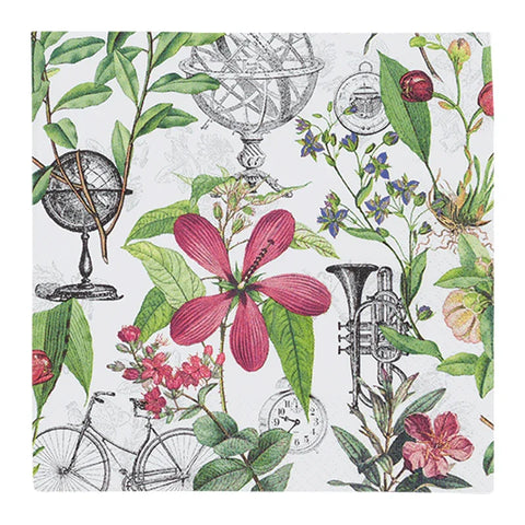 Lunchservietten „Fantastic World“, 33x33 cm, 3-lagig, Home Fashion®, 20 Stück - luterne.shop