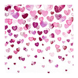 Lunchservietten „Lovely Hearts“, 33x33 cm, 3-lagig, Home Fashion®, 20 Stück - luterne.shop