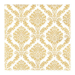 Cocktailservietten „Elegant gold“, 25x25 cm, 3-lagig, Home Fashion®, 20 Stück