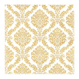 Cocktailservietten „Elegant gold“, 25x25 cm, 3-lagig, Home Fashion®, 20 Stück - luterne.shop