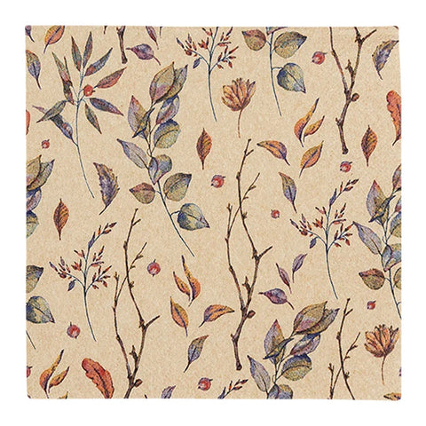 Recyclingservietten „Colored Leaves“, 33x33 cm, 2-lagig, Home Fashion®, 20 Stück - luterne.shop