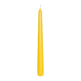 12 CLASSIC Spitzkerzen Zitrone, 250/23 mm, WENZEL, 8h