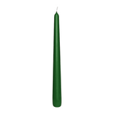 12 CLASSIC Spitzkerzen Jägergrün, 250/23 mm, WENZEL, 8h