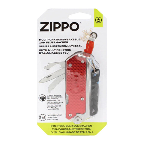 ZIPPO, Fire Starting Multi-Tool, Outdoor-Multifunktionswerkzeug, 7-in-1-Tool zum Feuer machen - luterne.shop