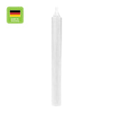 Baumkerzen aus Paraffin, 110/13 mm, Weiß, KERZENFARM HAHN, Brenndauer ca. 2h, 20 Stück pro Verpackung - luterne.shop