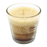 Stearin-Duftkerze im Glas, Zimt, KERZENFARM HAHN, mit reinen ätherischen Ölen, Brenndauer ca. 24h - luterne.shop