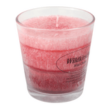 Stearin-Duftkerze im Glas, Wildkirsche, KERZENFARM HAHN, mit reinen ätherischen Ölen, Brenndauer ca. 24h - luterne.shop