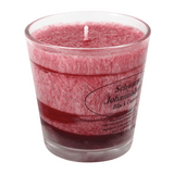 Stearin-Duftkerze im Glas, Schwarze Johannisbeere, KERZENFARM HAHN, mit reinen ätherischen Ölen, Brenndauer ca. 24h - luterne.shop