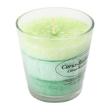 Stearin-Duftkerze im Glas, Citrus-Rosmarin, KERZENFARM HAHN, mit reinen ätherischen Ölen, Brenndauer ca. 24h - luterne.shop