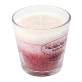 Stearin-Duftkerze im Glas, Vanille-Patchouli, KERZENFARM HAHN, mit reinen ätherischen Ölen, Brenndauer ca. 24h - luterne.shop