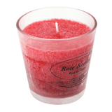 Stearin-Duftkerze im Glas, Rote Beeren, KERZENFARM HAHN, mit reinen ätherischen Ölen, Brenndauer ca. 24h - luterne.shop