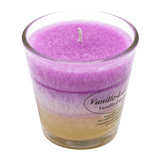 Stearin-Duftkerze im Glas, Vanille-Lavendel, KERZENFARM HAHN, mit reinen ätherischen Ölen, Brenndauer ca. 24h - luterne.shop