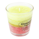Stearin-Duftkerze im Glas, Granatapfel, KERZENFARM HAHN, mit reinen ätherischen Ölen, Brenndauer ca. 24h - luterne.shop