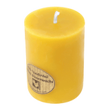 Bienenwachs-Stumpenkerze, 60/45 mm, KERZENFARM HAHN, Brenndauer 11h - luterne.shop
